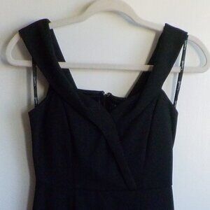 Xtraordinary Gown - Black Sleeveless - NWT - Size Junior 5 - Slit Front (621)